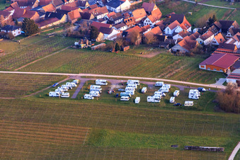 Motorhome parking space Geiger Dierbach in Dierbach in the state Rhineland-Palatinate, Germany out of the air