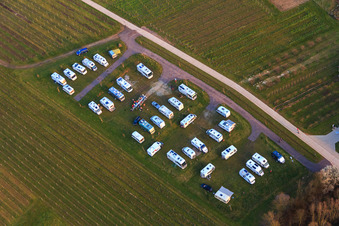 Motorhome parking space Geiger Dierbach in Dierbach in the state Rhineland-Palatinate, Germany from the plane