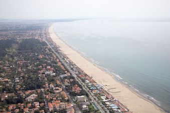 Forte dei Marmi in the state Lucca, Italy