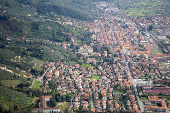Pietrasanta in the state Lucca, Italy