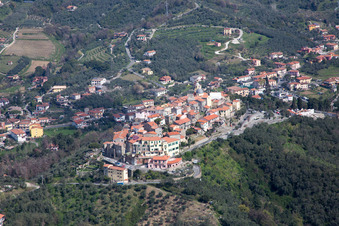 Nicola in the state Liguria, Italy out of the air
