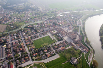 Mesola in the state Ferrara, Italy out of the air