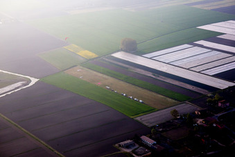 Bertagia in the state Veneto, Italy from above