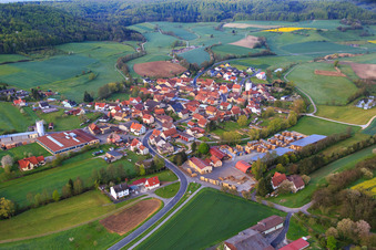 Ludwig Jäger sawmill in the district Wustviel in Rauhenebrach in the state Bavaria, Germany