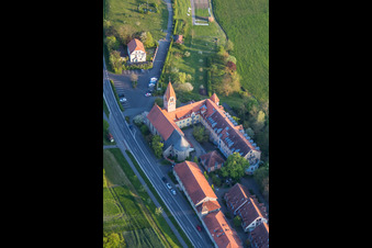Complex of buildings of the monastery Kloster St. Ludwig in the district Lindach in Kolitzheim in the state Bavaria, Germany
