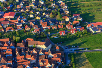 Zehnthof Weickert winery in Sommerach in the state Bavaria, Germany