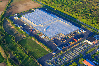 Netto Logistics Center in Kitzingen in the state Bavaria, Germany