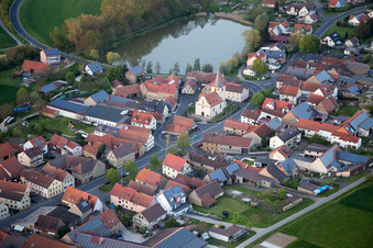 District Mönchstockheim in Sulzheim in the state Bavaria, Germany