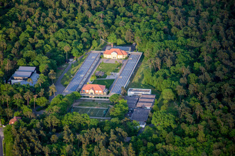 School building of the Eugen-Neter-School in the district Blumenau in Mannheim in the state Baden-Wurttemberg, Germany