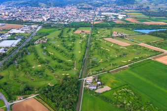 Golf course of the Golf-Club Bensheim eV in Bensheim in the state Hesse, Germany