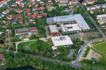 Geschwister-Scholl-School and elementary school in the Kappesgärten in Bensheim in the state Hesse, Germany