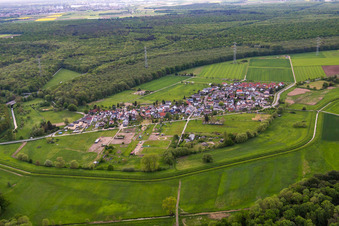 District Fehlheim in Bensheim in the state Hesse, Germany