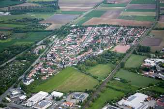 Karl-Max-Siedlung in Worms in the state Rhineland-Palatinate, Germany
