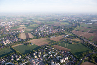 District Mörsch in Frankenthal in the state Rhineland-Palatinate, Germany