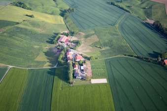 Hirtenwiese farm and Ährenhof horse boarding facility in Reinheim in the state Hesse, Germany