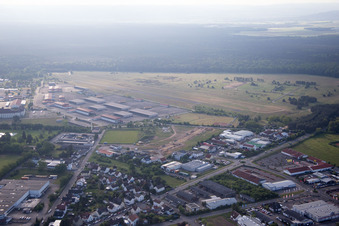 Dirt park in Babenhausen in the state Hesse, Germany