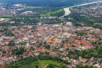 City center in the district Hanau-Altstadt in Hanau in the state Hesse, Germany