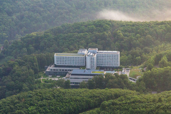 Lufthansa Seeheim GmbH in Seeheim-Jugenheim in the state Hesse, Germany out of the air