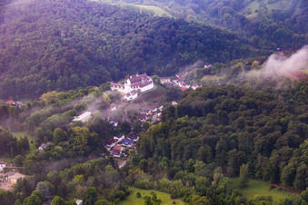 Lock in the district Schönberg in Bensheim in the state Hesse, Germany