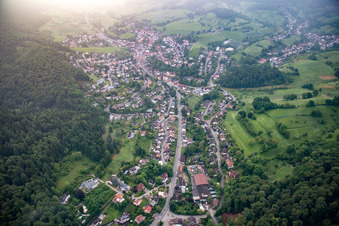 District Kirschhausen in Heppenheim in the state Hesse, Germany
