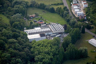 Company grounds and facilities of Megaforce GmbH The Stage Company in Weingarten in the state Baden-Wurttemberg, Germany