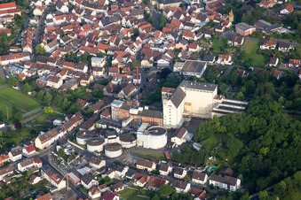 Wachter Reiner Getreidemuehlen in the district Heidelsheim in Bruchsal in the state Baden-Wurttemberg, Germany