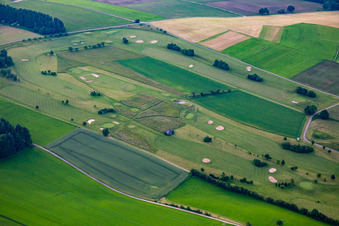 Grounds of the Golf course at Golf- and Landclub Buchenhof Hetzbach e. V. in the district Hetzbach in Beerfelden in the state Hesse, Germany