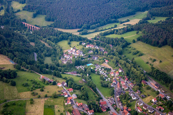 Campsite Hetzbach in the district Hetzbach in Oberzent in the state Hesse, Germany