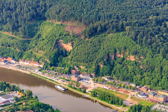 Mainzer Street in Miltenberg in the state Bavaria, Germany