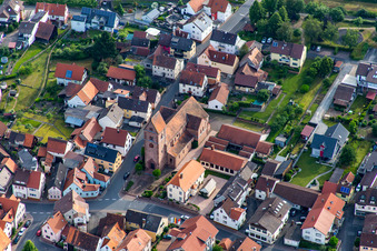 Church building St. Vitus in the village of in the district Wildensee in Dorfprozelten in the state Bavaria