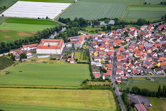 Maria Hilf Monastery in the district Heidenfeld in Röthlein in the state Bavaria, Germany