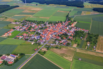 St. Margaret in Großbardorf in the state Bavaria, Germany