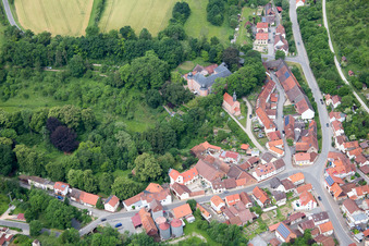 Castle Waltershausen in the district Waltershausen in Saal an der Saale in the state Bavaria, Germany