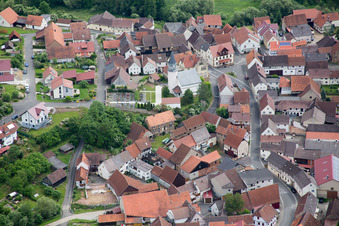 District Gollmuthhausen in Höchheim in the state Bavaria, Germany