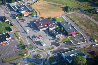 Supermarché Match Wissembourg Peupliers in the district Altenstadt in Wissembourg in the state Bas-Rhin, France