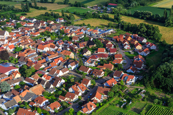At the Oberbach in Venningen in the state Rhineland-Palatinate, Germany
