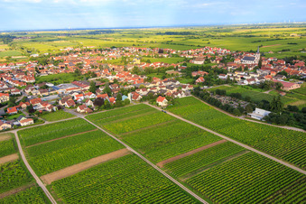 Cemetery in Edesheim in the state Rhineland-Palatinate, Germany