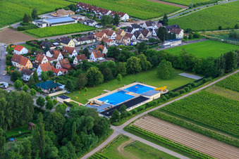 Outdoor pool Edesheim in Edesheim in the state Rhineland-Palatinate, Germany