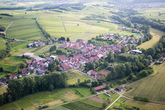 Klingbachtal in the district Klingen in Heuchelheim-Klingen in the state Rhineland-Palatinate, Germany