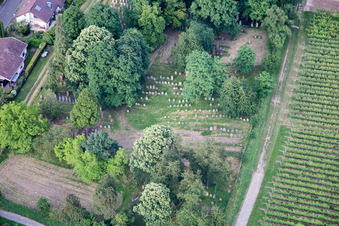Old Cemetery in the district Ingenheim in Billigheim-Ingenheim in the state Rhineland-Palatinate, Germany
