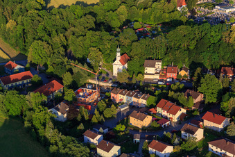 Pilgrimage church Maria im Steinfels in Landau an der Isar in the state Bavaria, Germany