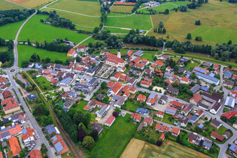 Parish Church of the Assumption of Mary Marklkofen on the Vils in Marklkofen in the state Bavaria, Germany