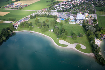 Waidsee in the district Lützelsachsen in Weinheim in the state Baden-Wuerttemberg, Germany