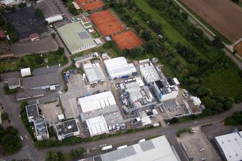 Dossenheim in the state Baden-Wuerttemberg, Germany out of the air