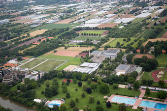 Olympic base in the district Handschuhsheimer in Heidelberg in the state Baden-Wuerttemberg, Germany