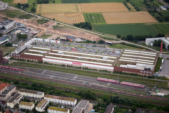 Building of the construction market of BAUHAUS Heidelberg in Heidelberg in the state Baden-Wurttemberg, Germany