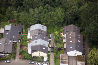Bird's eye view of HD-Emmertsgrund in the district Emmertsgrund in Heidelberg in the state Baden-Wuerttemberg, Germany