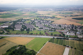 BAMF in Pattrik Henry Village in the district Patrick Henry Village in Heidelberg in the state Baden-Wuerttemberg, Germany