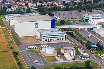 Capri-Sonne warehouse of the Wild-Werke in Eppelheim in the state Baden-Wuerttemberg, Germany