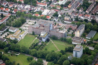 St. Mary's Hospital in the district Gartenstadt in Ludwigshafen am Rhein in the state Rhineland-Palatinate, Germany